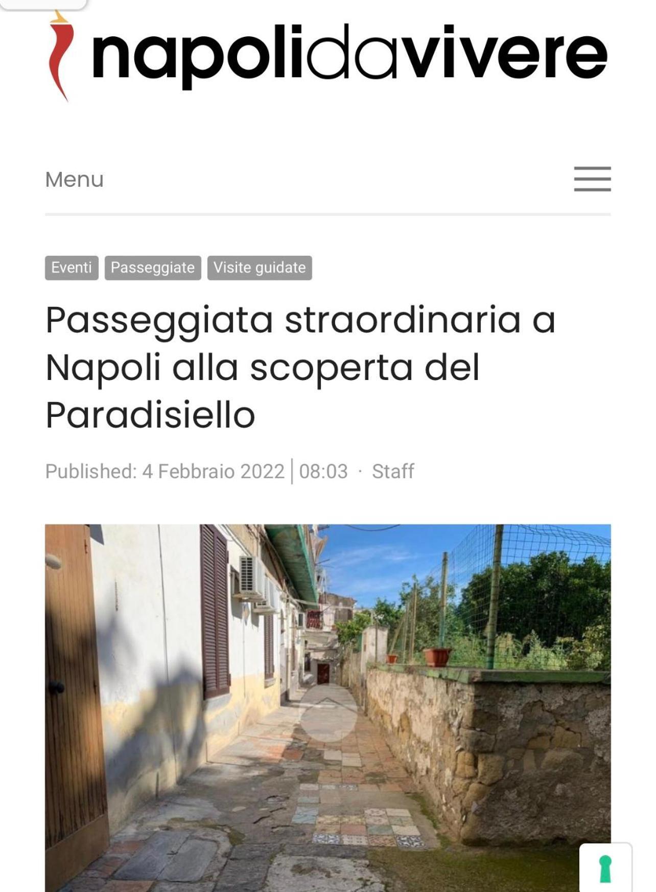 L'Oasi Di Luis Villa Napoli Bagian luar foto